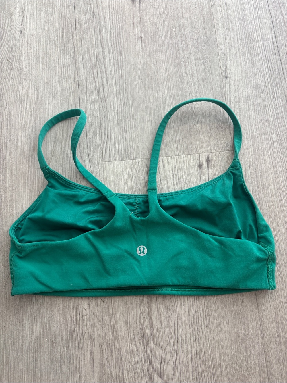lululemon athletica Teal Green Sports Bra. No pads included.